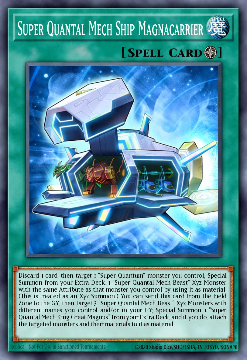 Magnatransportador, Mecha Nave Súper Cuantal