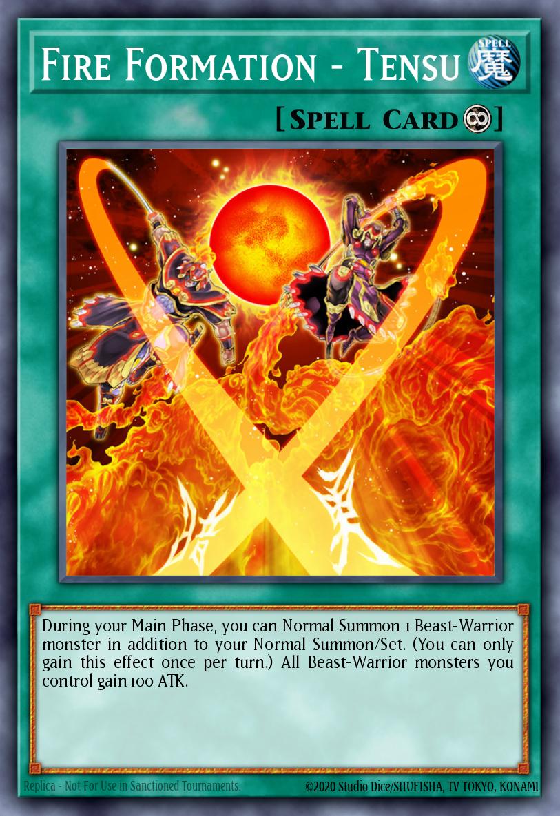 Formación de Fuego - Tensu