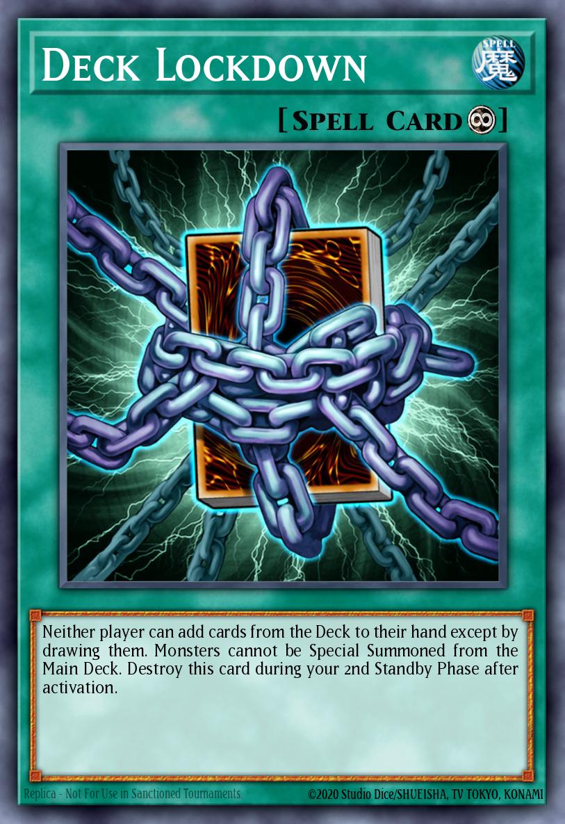 Restricción del Deck