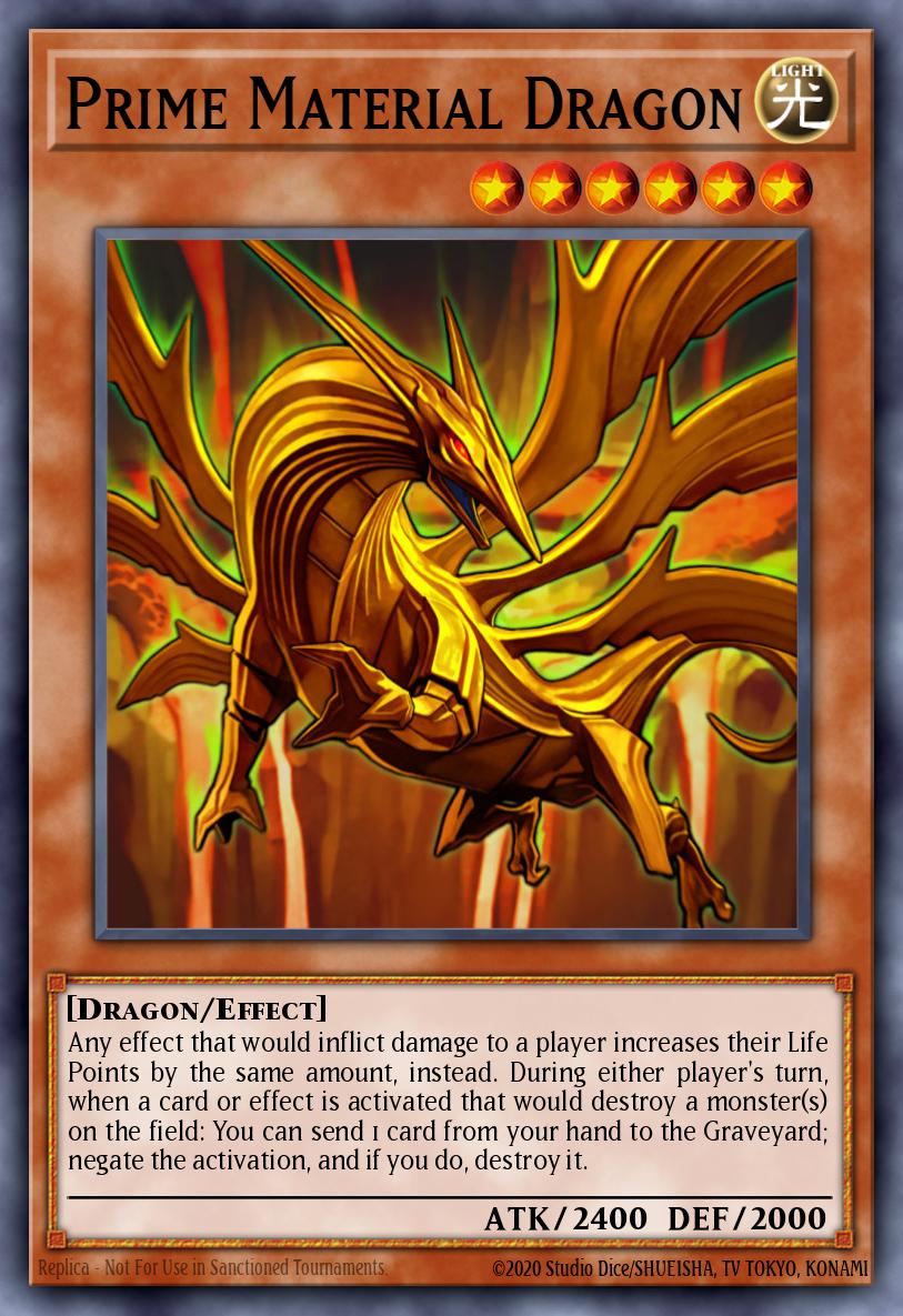 Dragón de Material de Primera