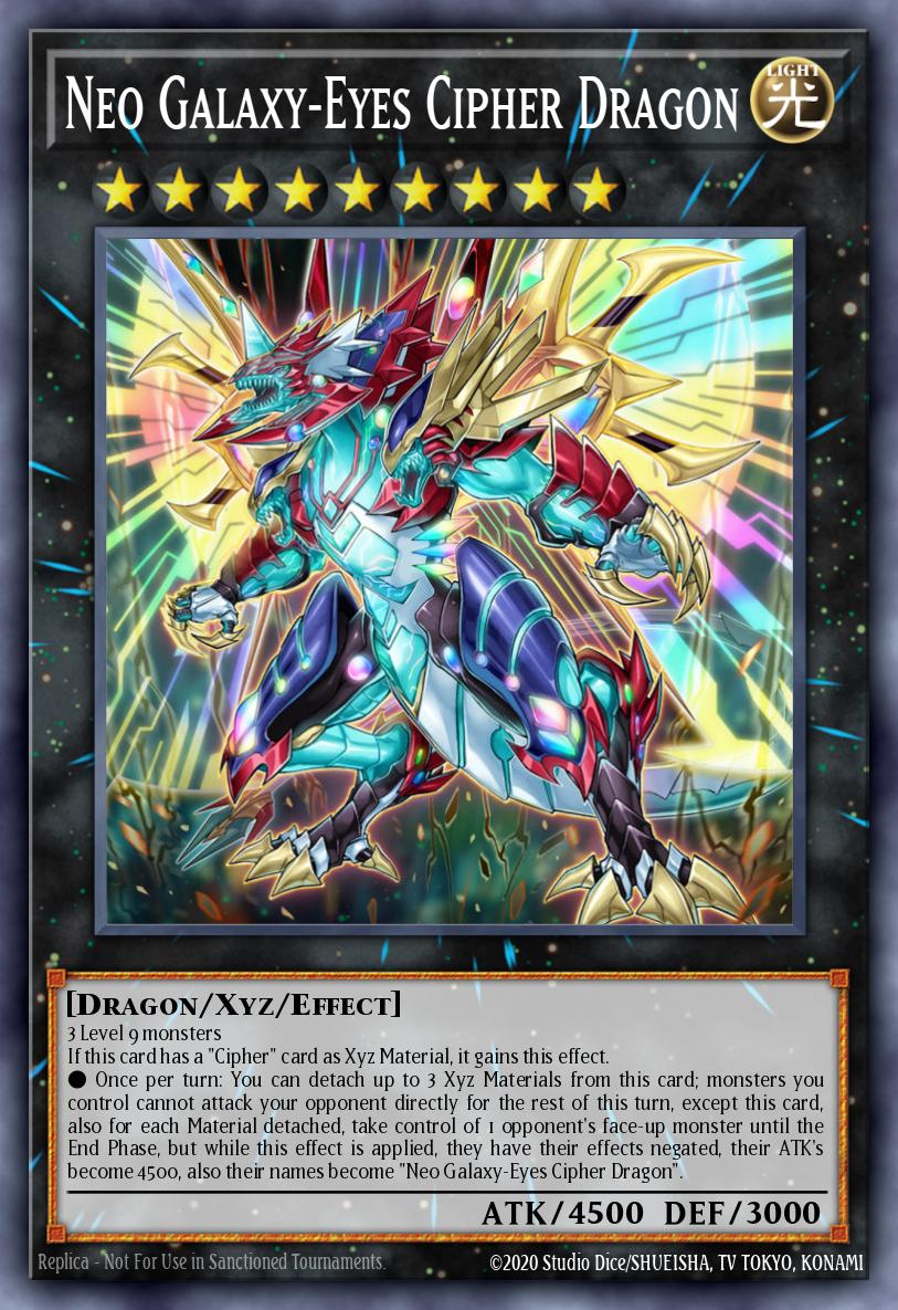Neo Dragón Cifrado de Ojos Galácticos