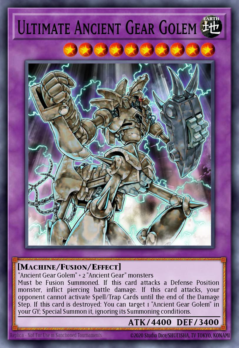 Golem de Mecanismo Antiguo Definitivo