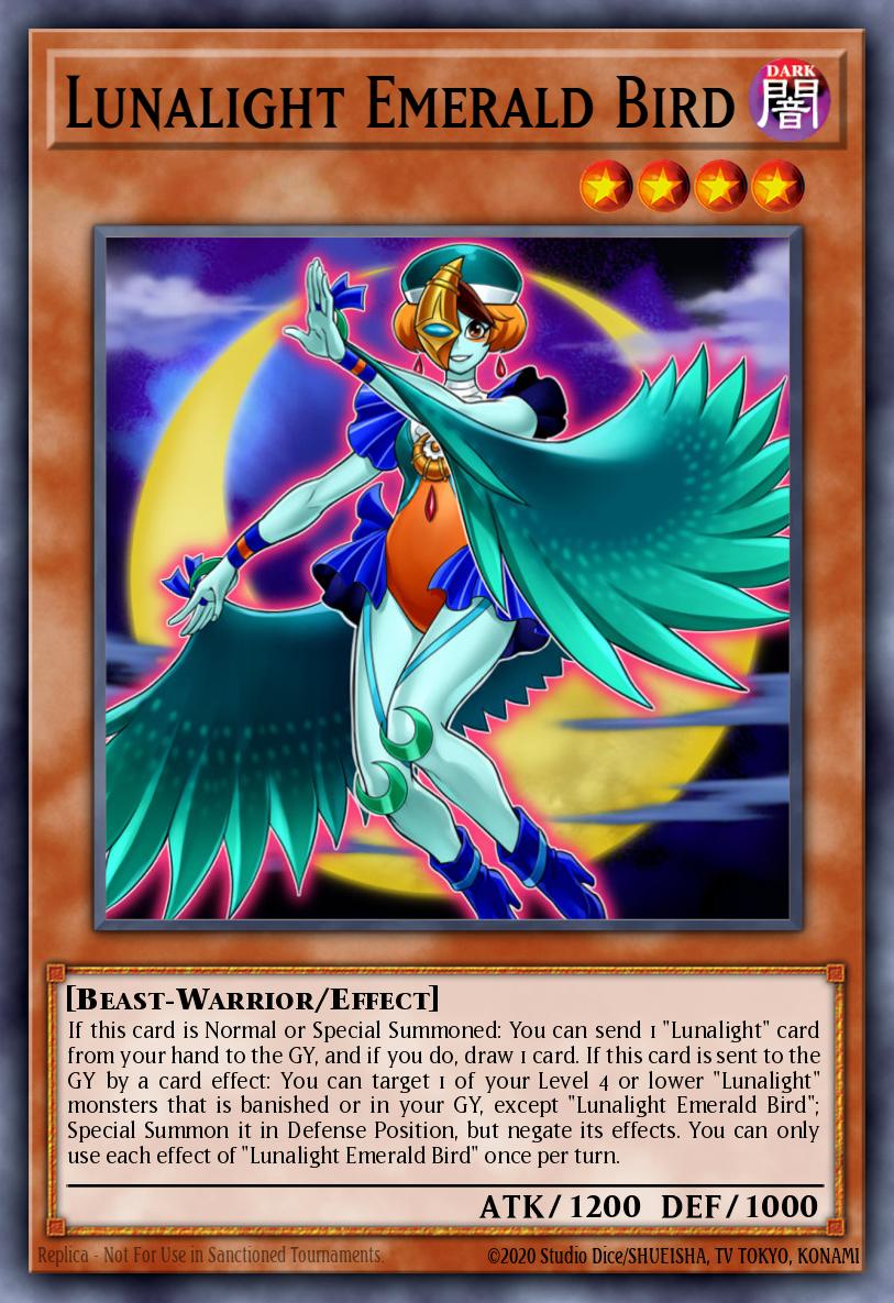 Pájaro Esmeralda de la Lunaluz