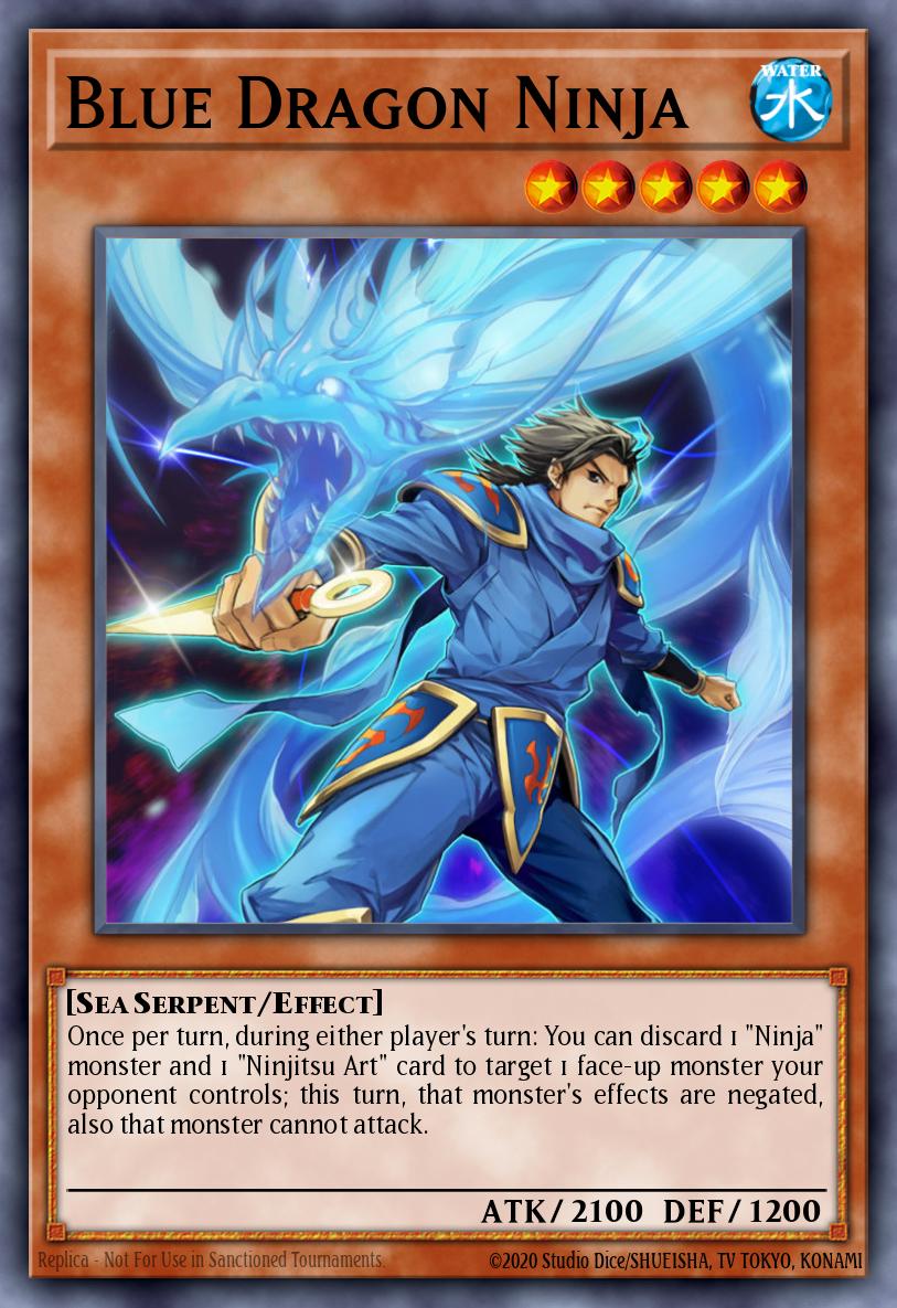 Ninja del Dragón Azul