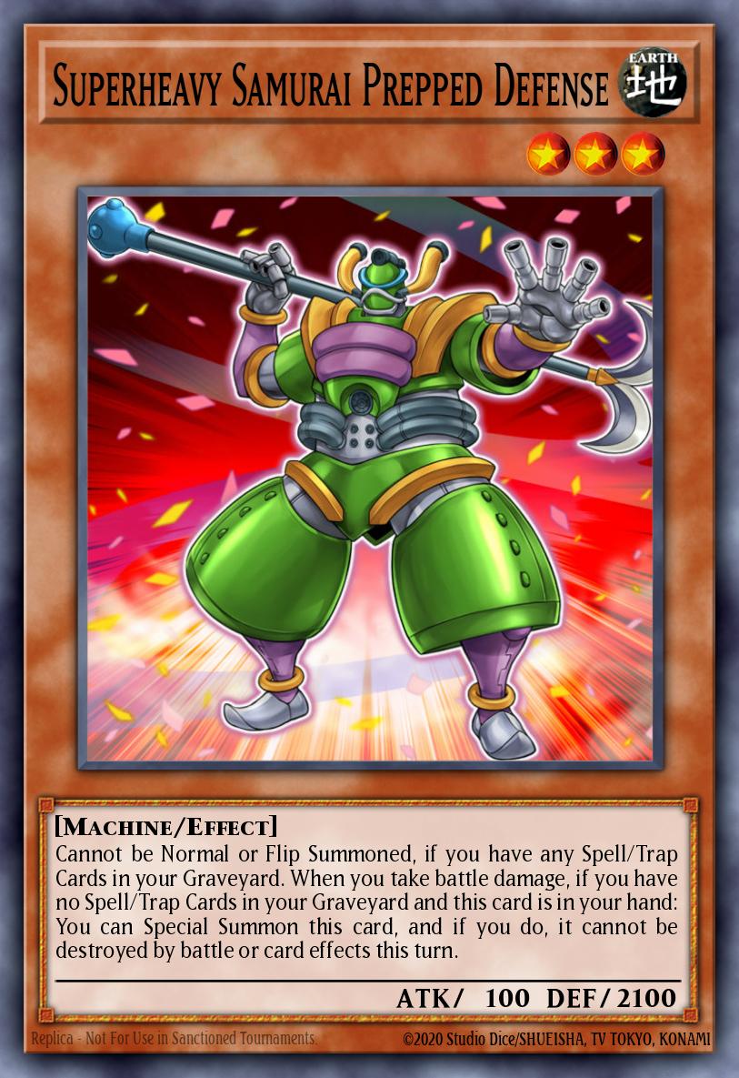 Samurai Superpesado Defensa Preparada