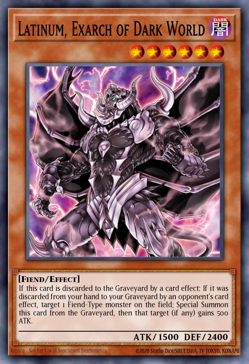 Latinum, Exarca del Mundo Oscuro