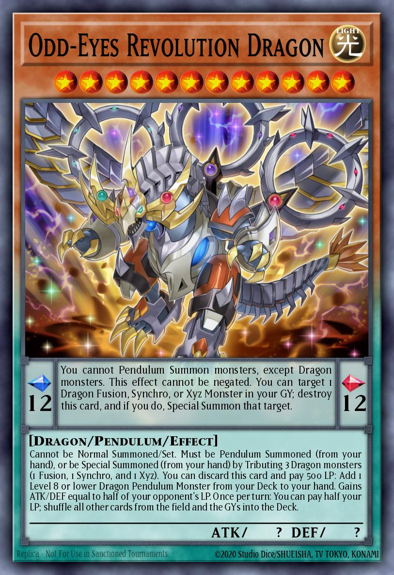 Dragón Revolución de Ojos Anómalos