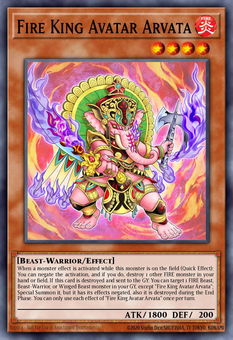 Avatar del Rey de Fuego Arvata