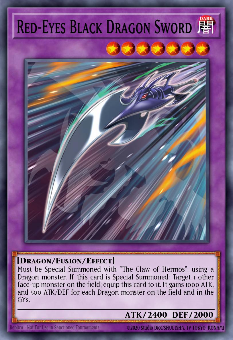 Espada del Dragón Negro de Ojos Rojos