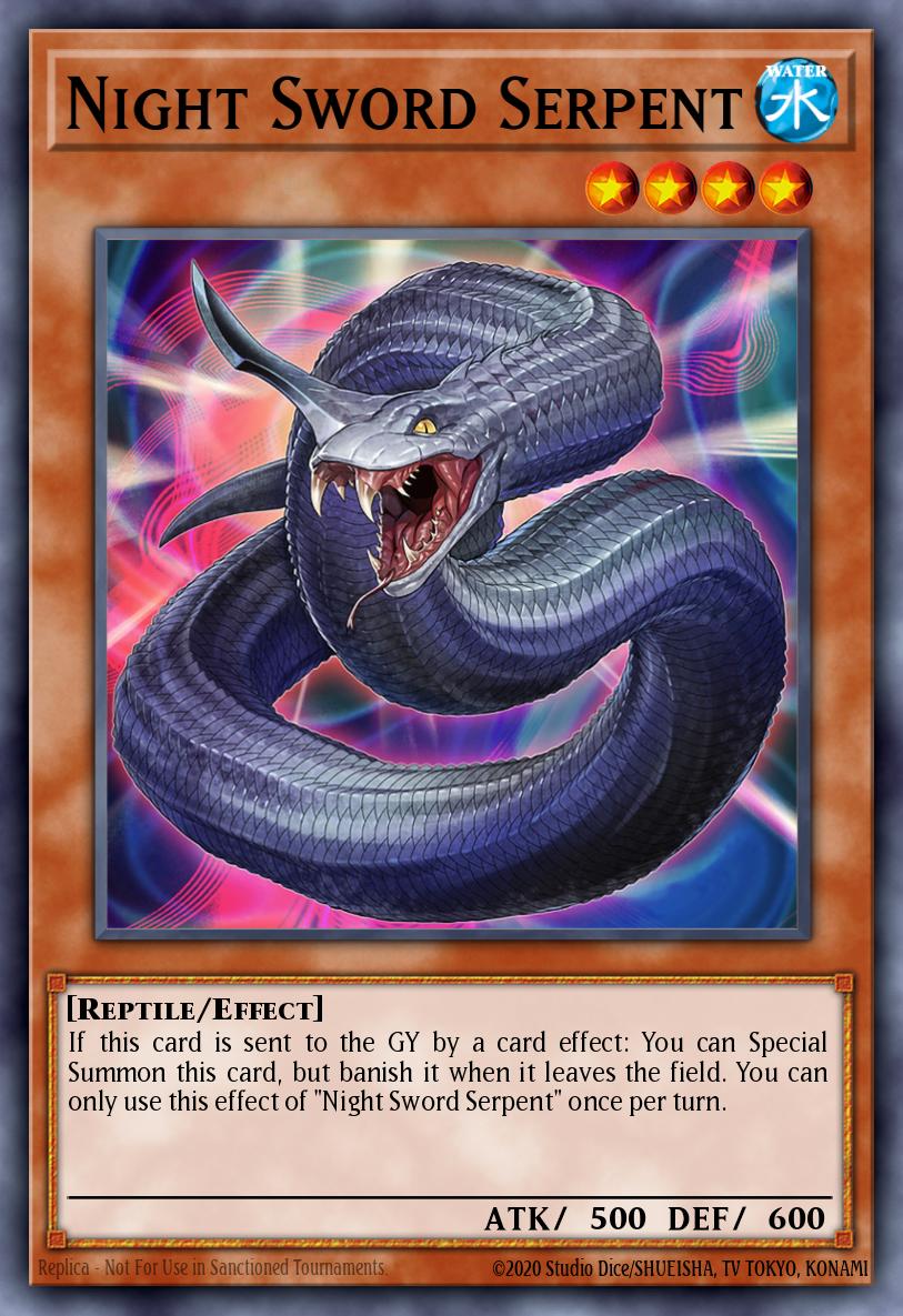 Serpiente Espada de Noche