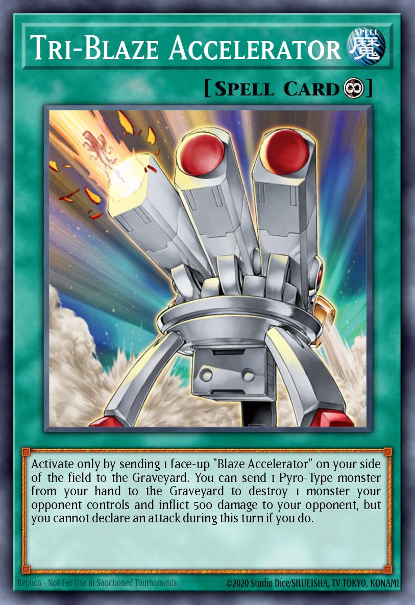 Acelerador de Llama Triple