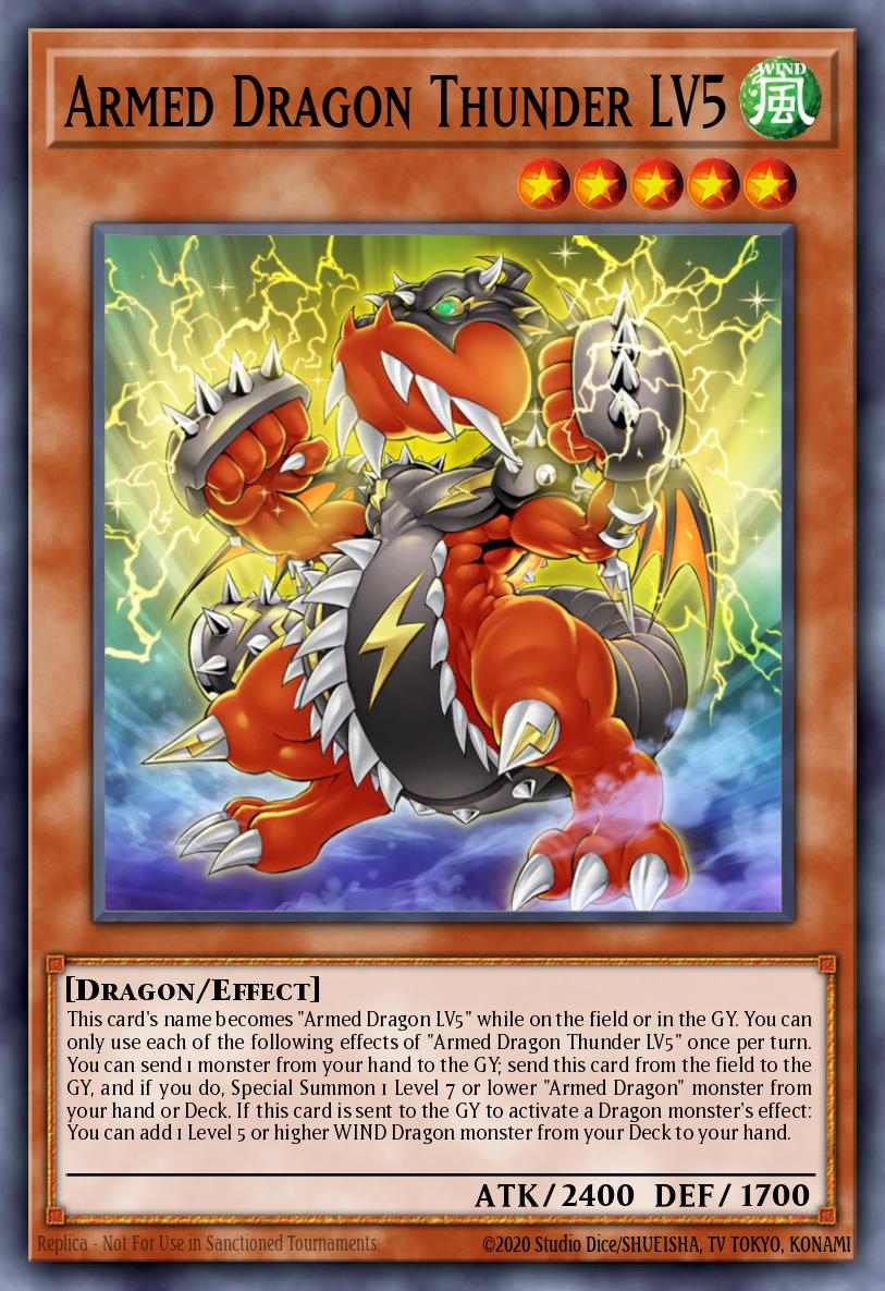 Dragón Armado Tronador LV5