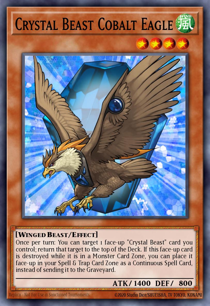 Bestia de Cristal Águila Cobalto