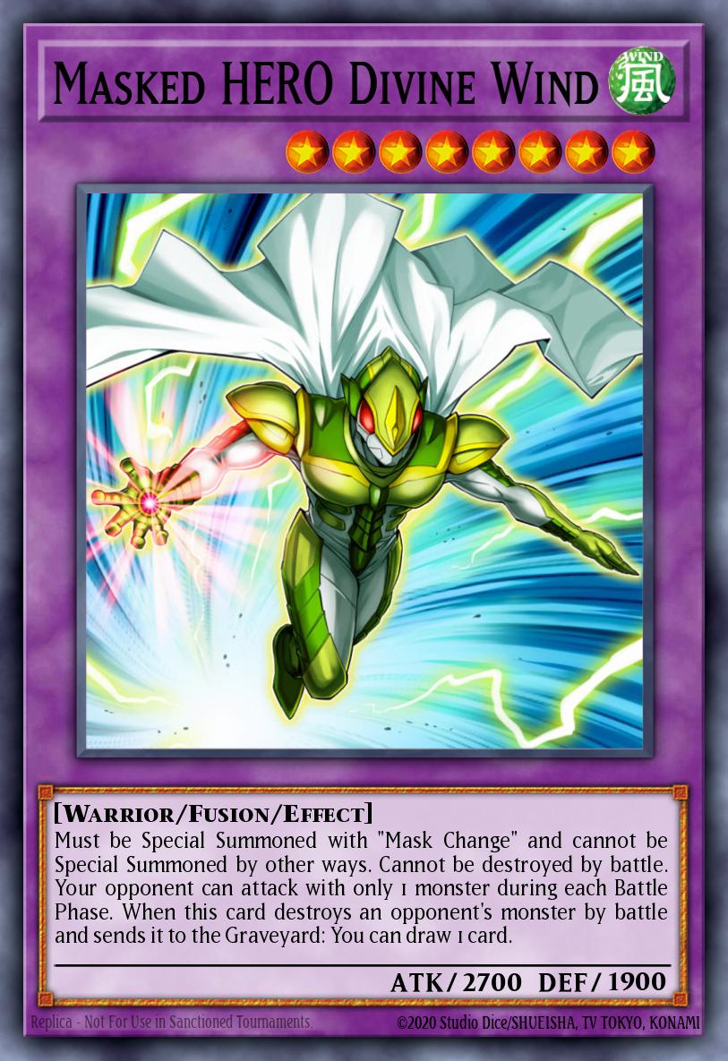 HÉROE Enmascarado Divine Wind