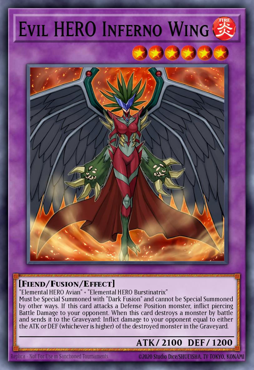 HÉROE Malvado Inferno Wing