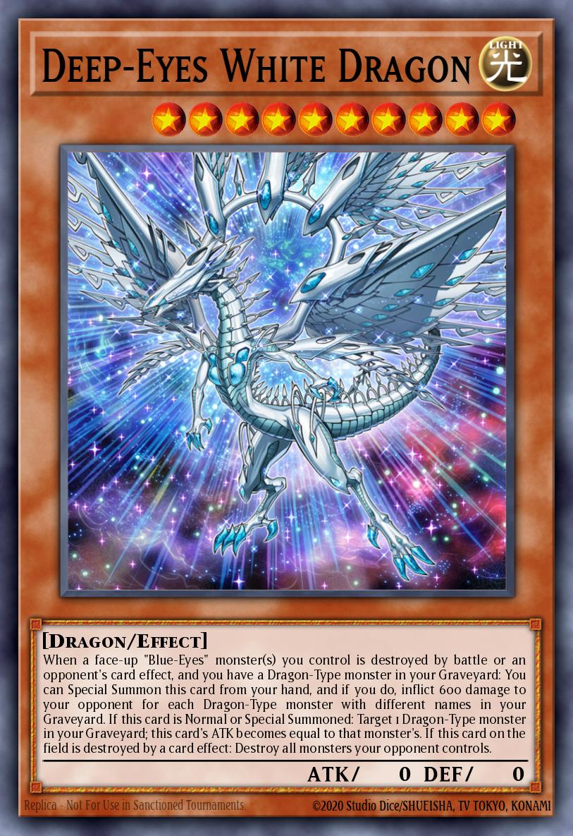 Dragón Blanco de Ojos Profundos