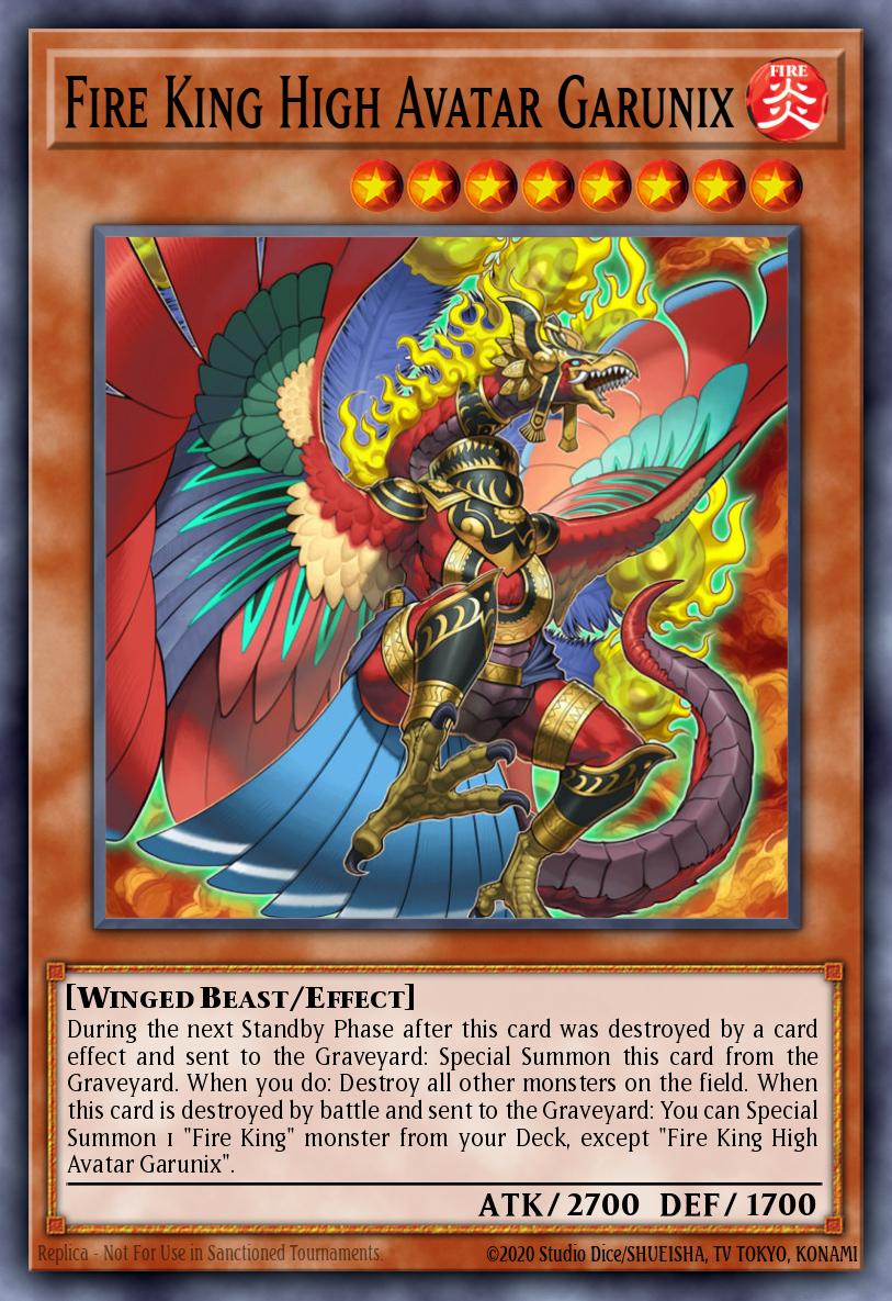 Avatar del Alto Rey de Fuego Garunix