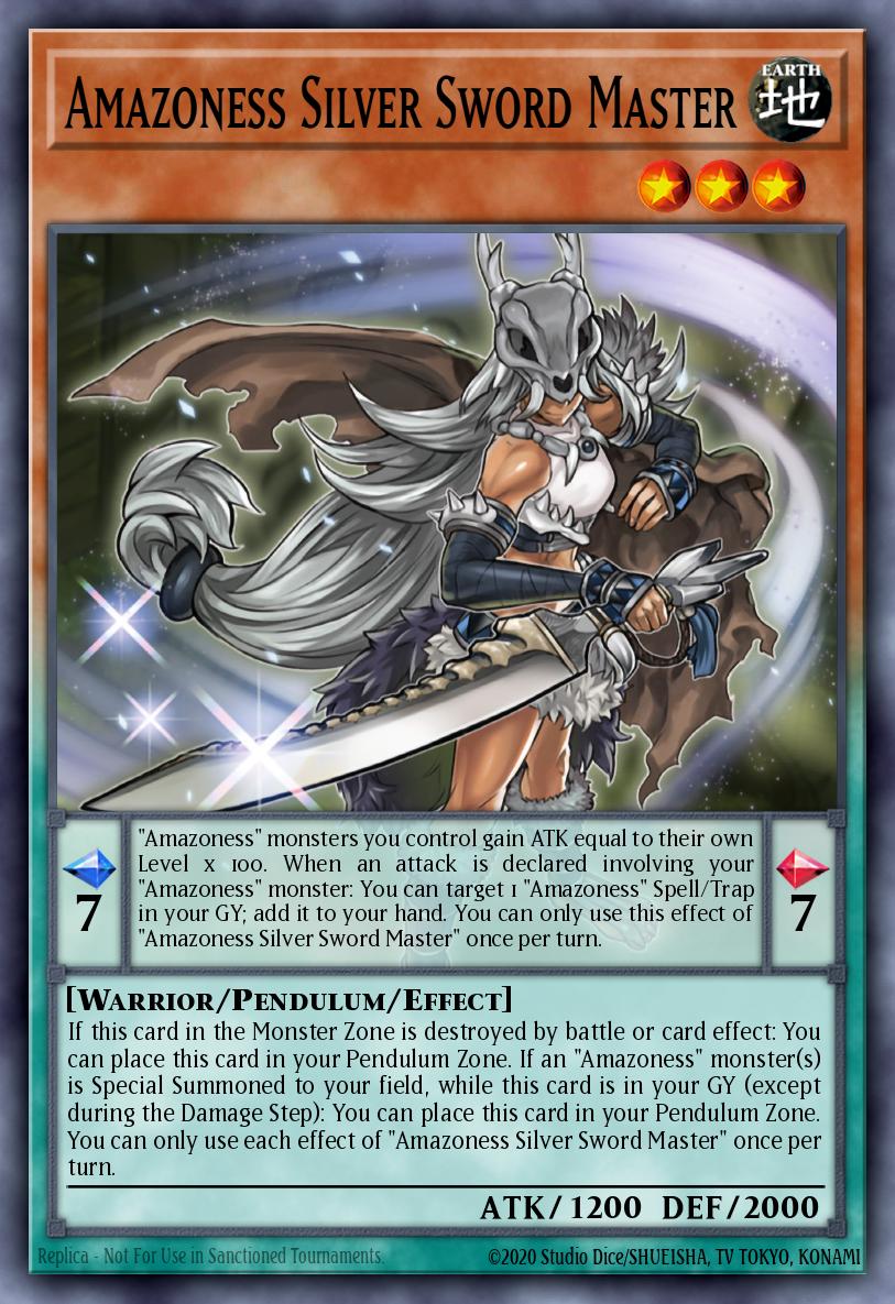 Maestra de la Espada Plateada Amazoness