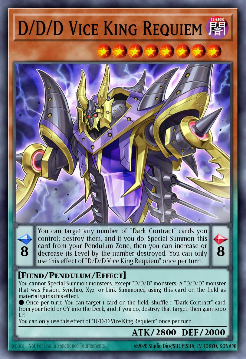 D/D/D Réquiem, Rey del Vicio