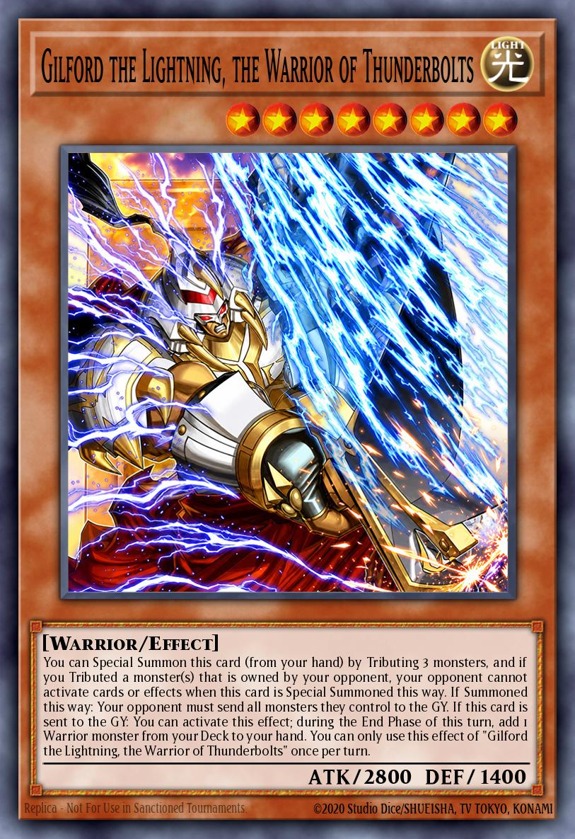 Gilford the Lightning, the Warrior of Thunderbolts