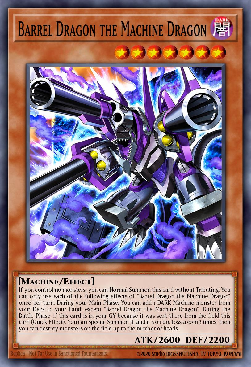 Barrel Dragon the Machine Dragon