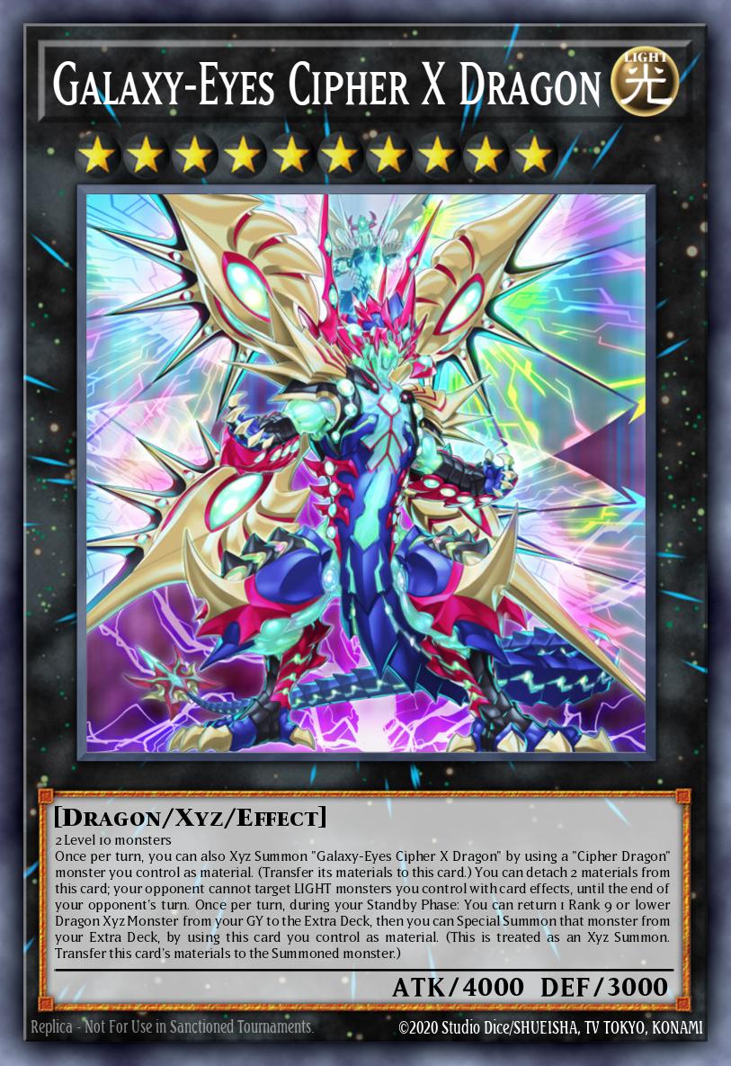 Dragón X Cifrado de Ojos Galácticos