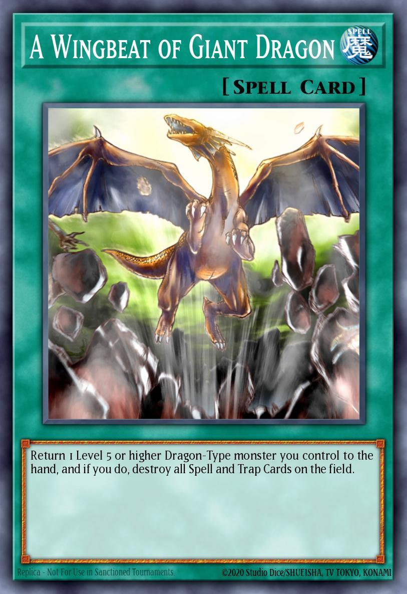 El Batir de Alas del Dragón Gigante