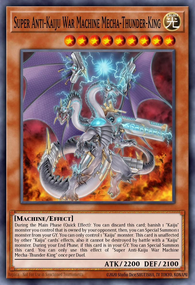 Súper Máquina de Guerra Anti-Kaiju Mecha-Rey-Trueno