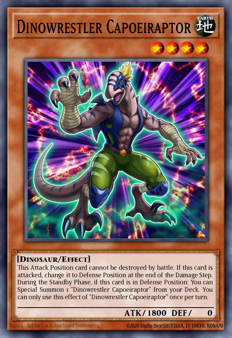 Dinoluchador Capoeirraptor