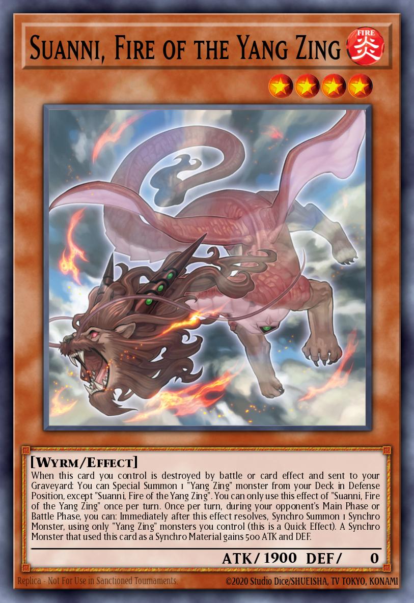 Suanni, Fuego de los Yang Zing