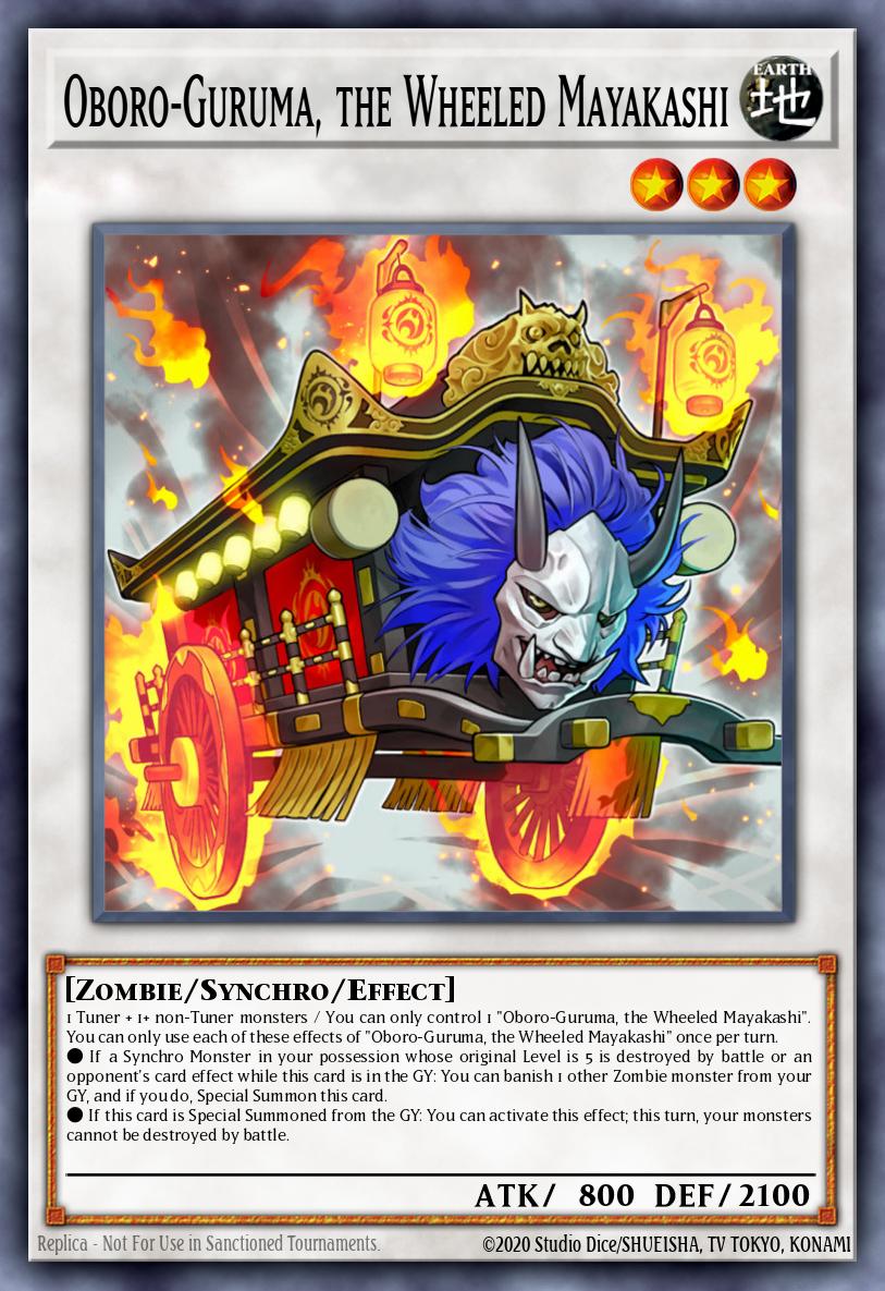 Oboro-Guruma, el Mayakashi con Ruedas