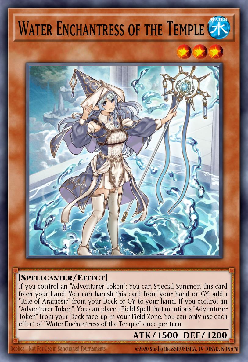 Encantadora de Agua del Templo
