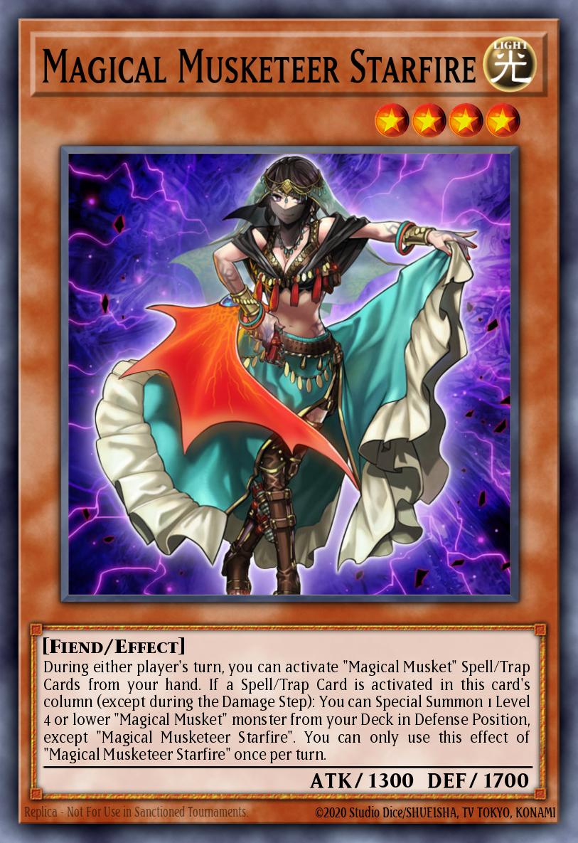 Mágica Mosquetera Starfire