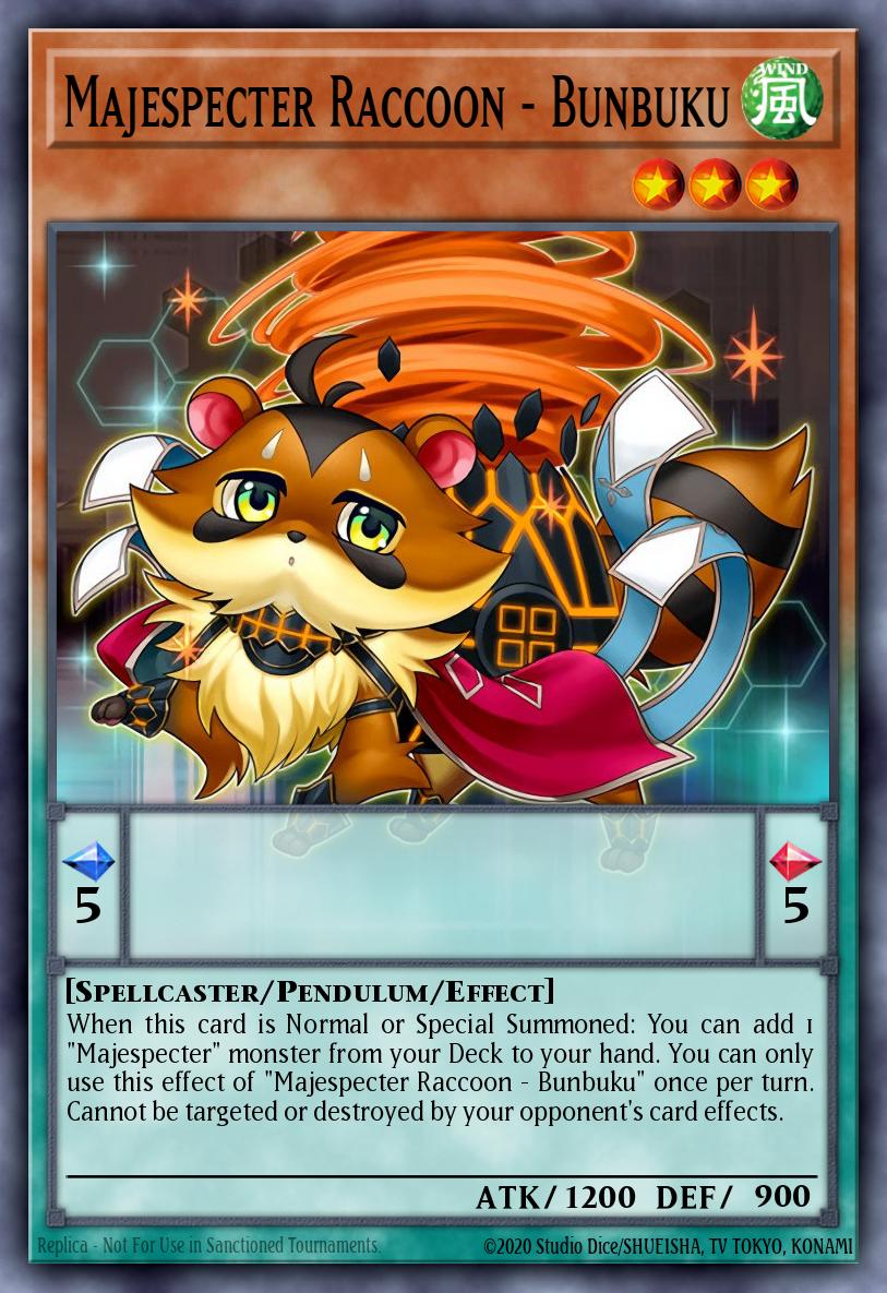 Mapache Majespectro - Bunbuku