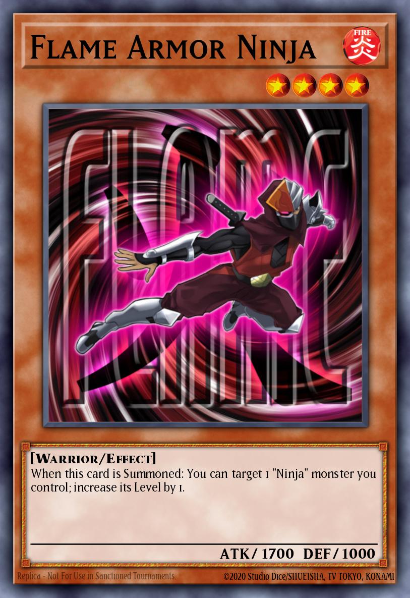 Ninja de la Armadura Llameante