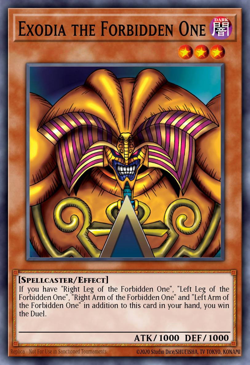 Exodia, el Prohibido