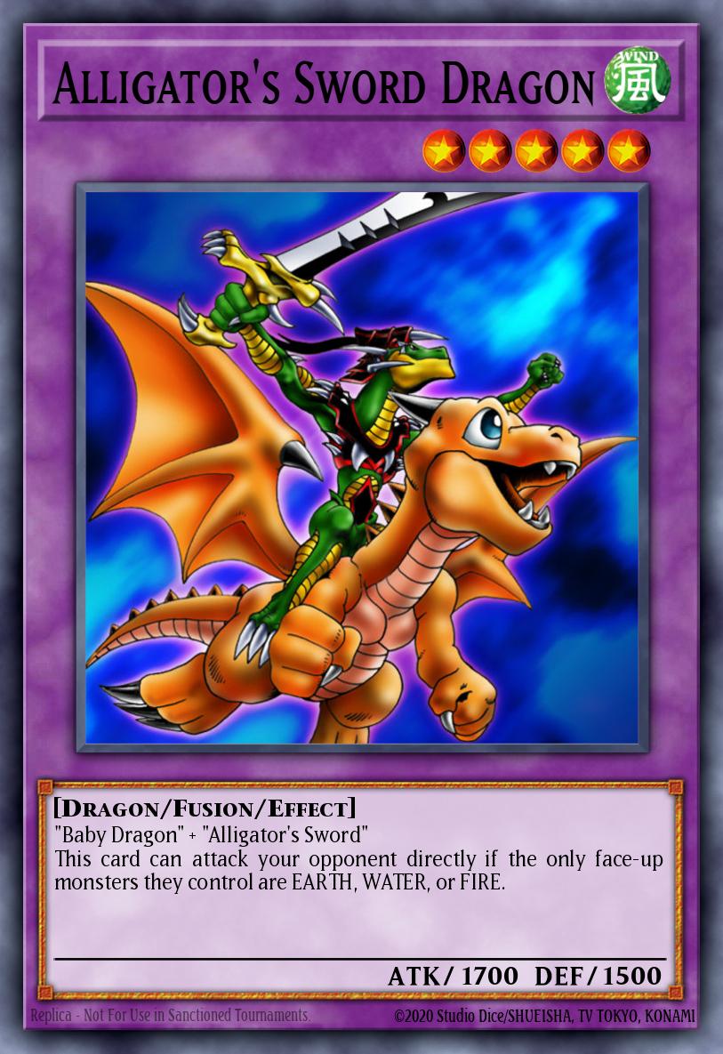Dragón del Aligátor de la Espada
