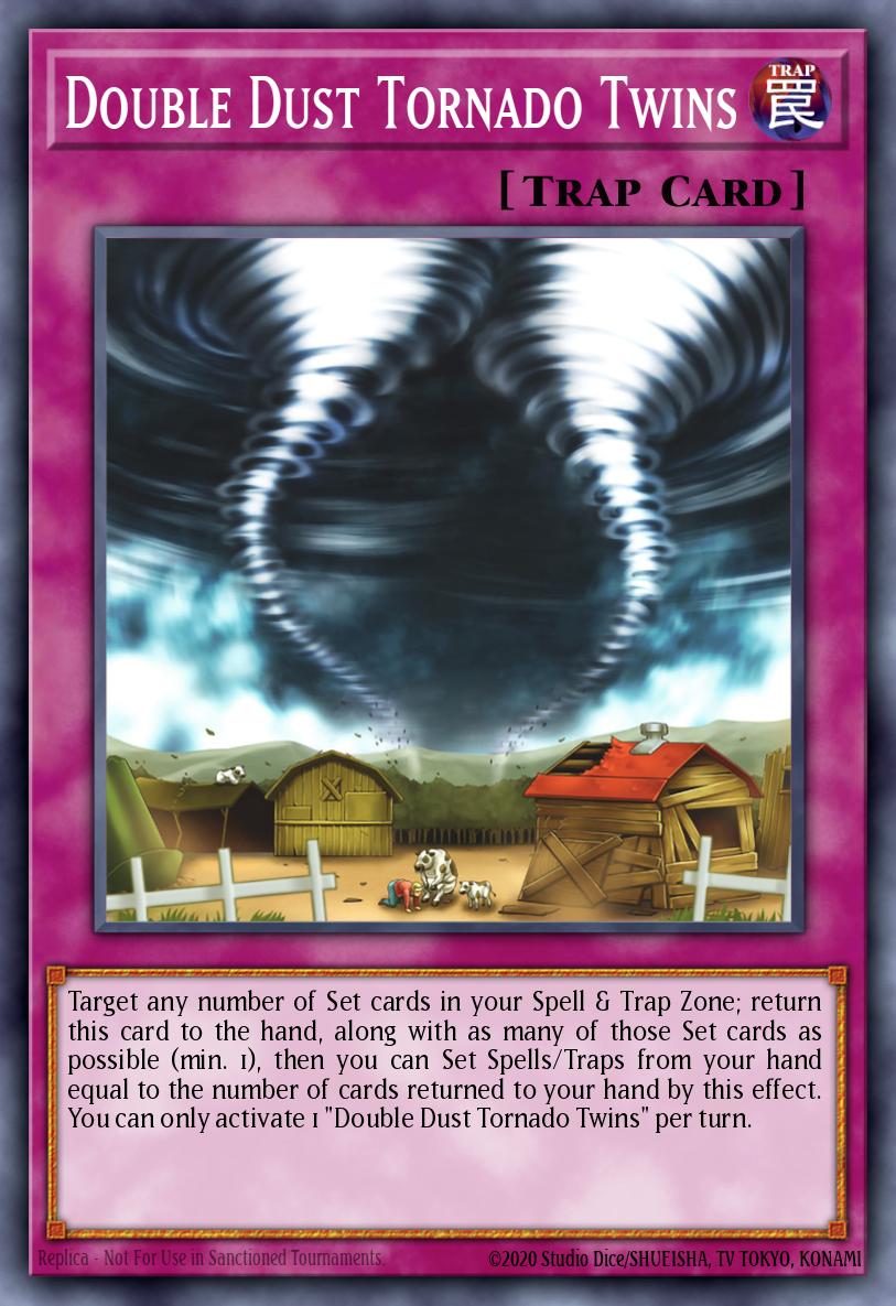Gemelos Tornado de Polvo Doble