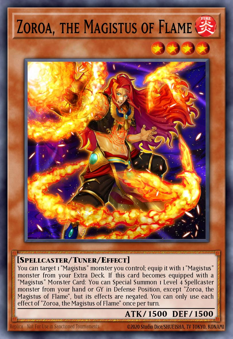 Zoroa, el Magistus de Llamas