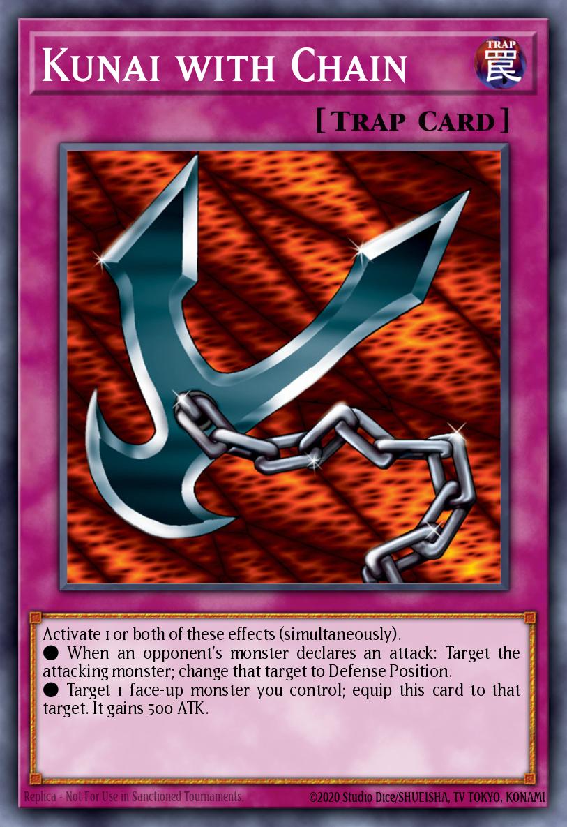 Kunai con Cadena