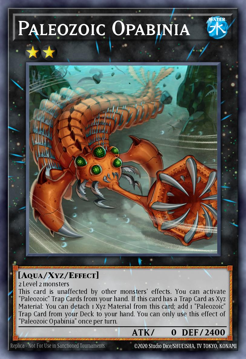 Opabinia Paleozoico
