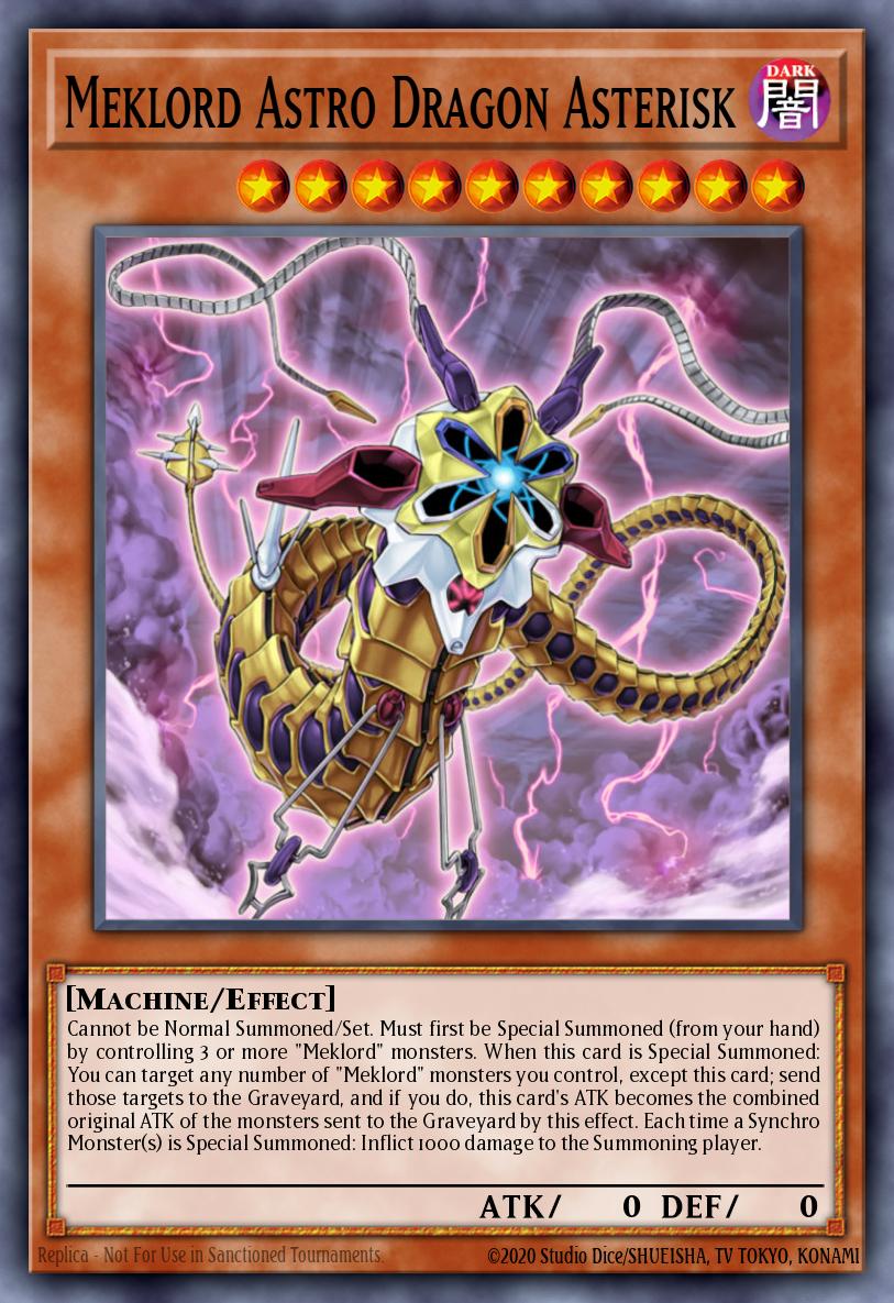 Meklord Astro Dragón Asterisco