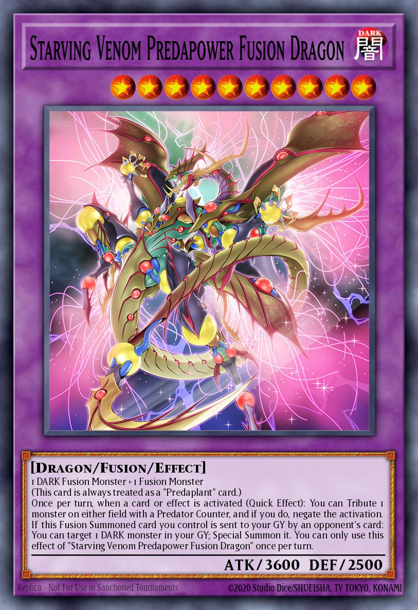 Dragón de Fusión Predapoder Hambriento Venenoso