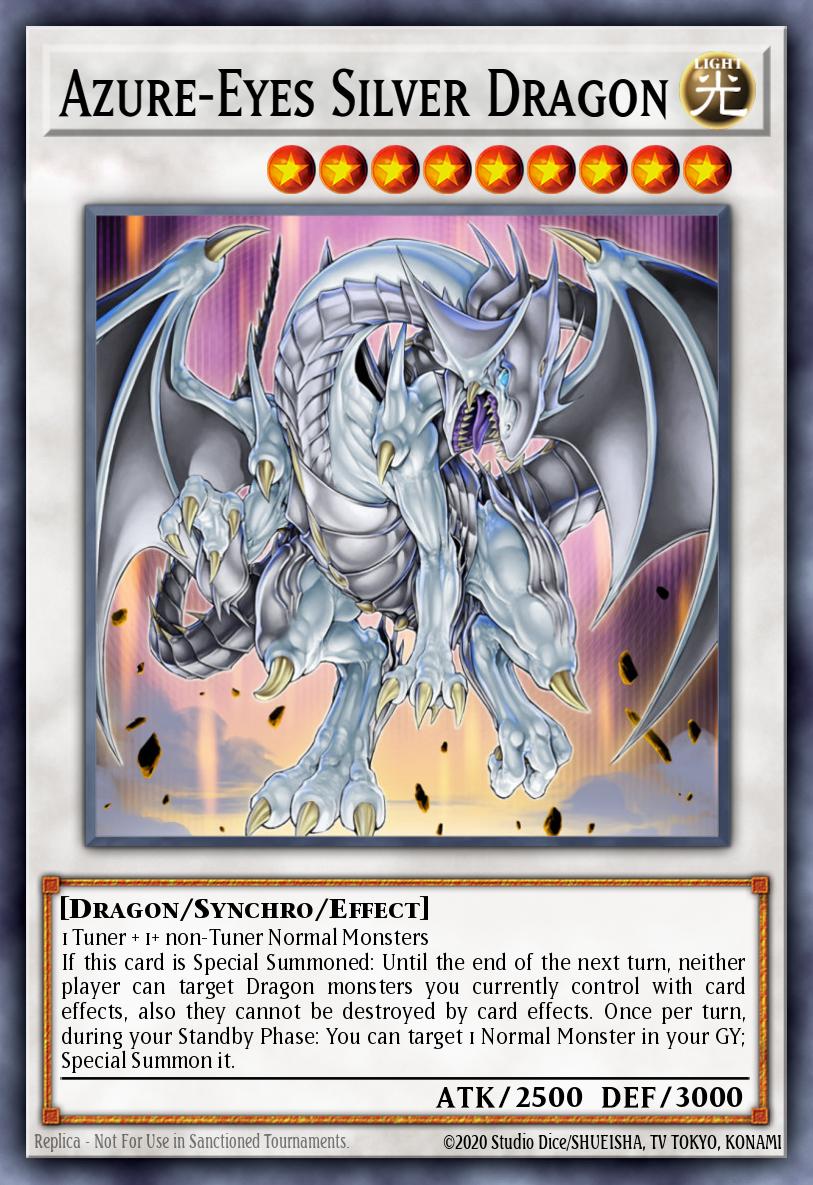 Dragón Plateado de Ojos Cerúleos