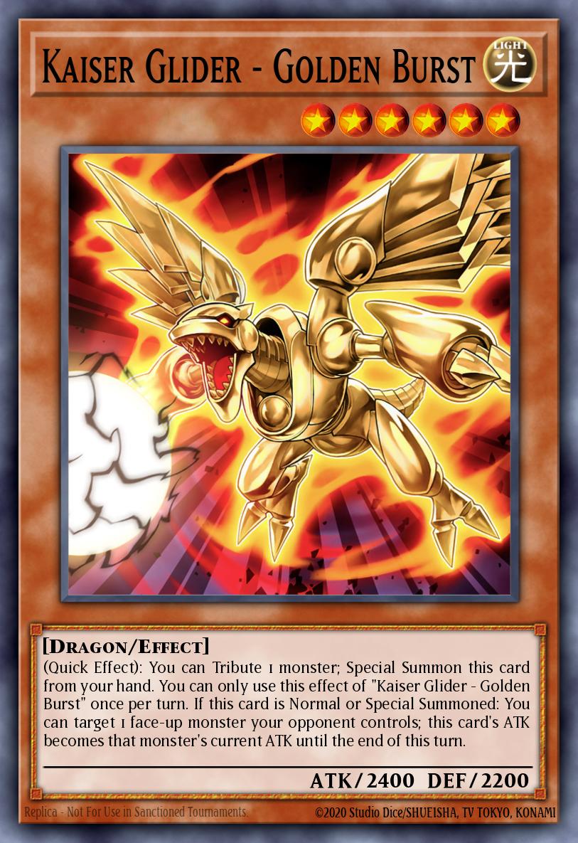 Planeador Kaiser - Explosión Dorada