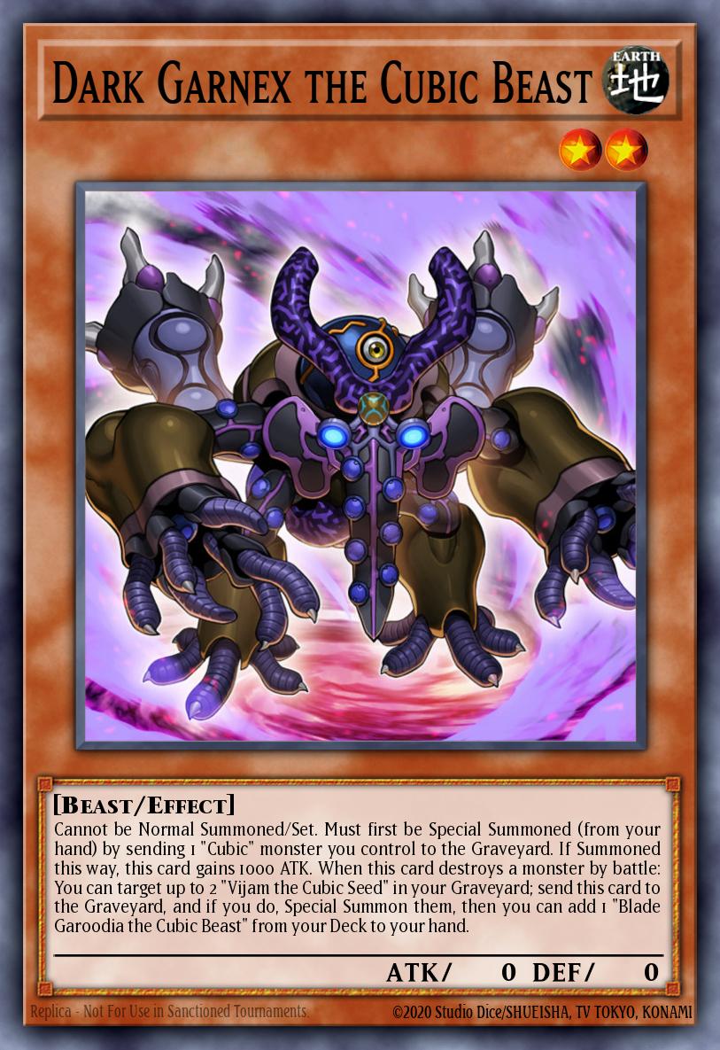 Garnex Oscuro la Bestia Cúbica