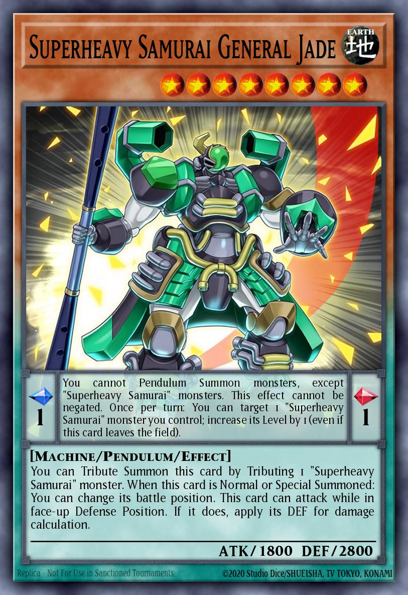 General Samurai Superpesado Jade
