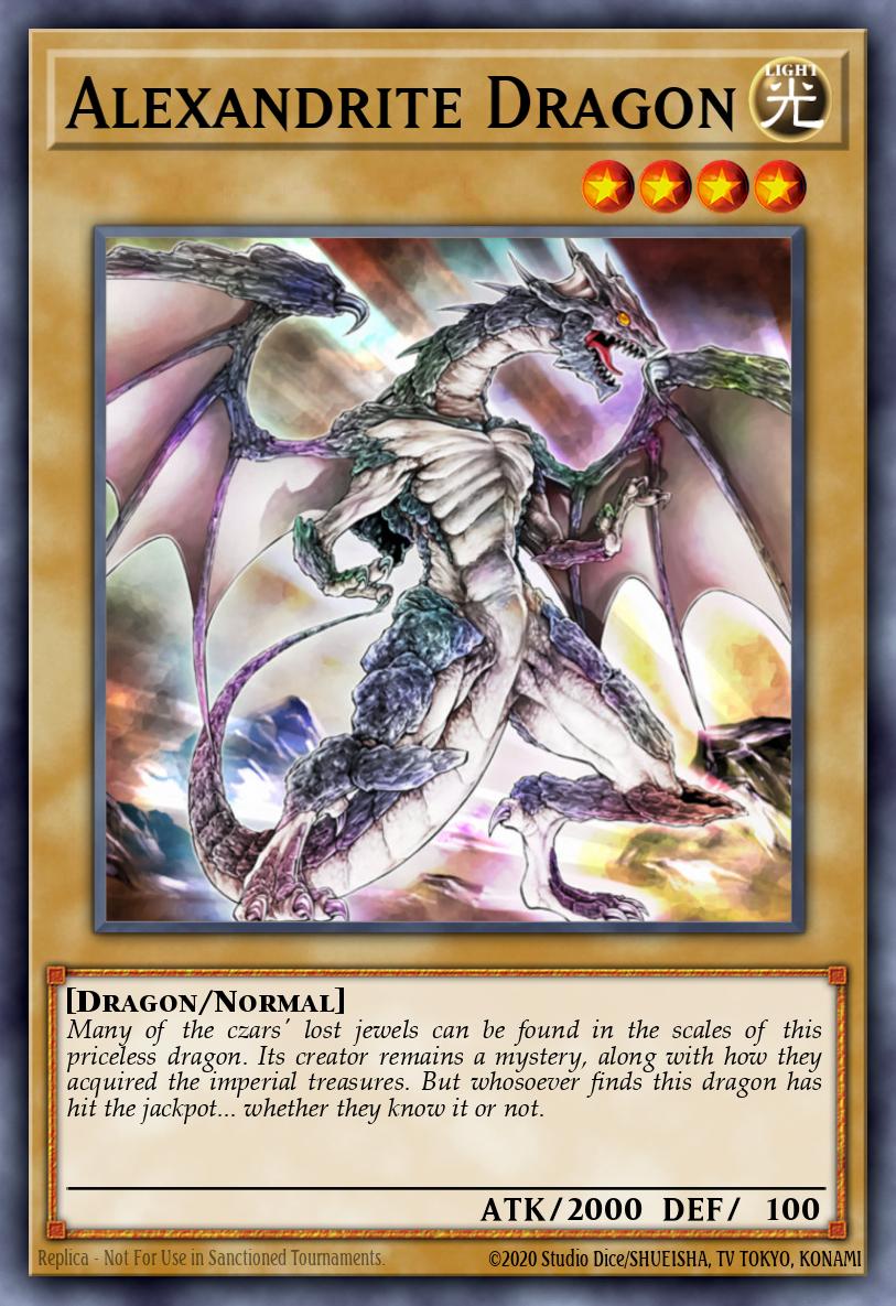 Dragón de Alexandrita
