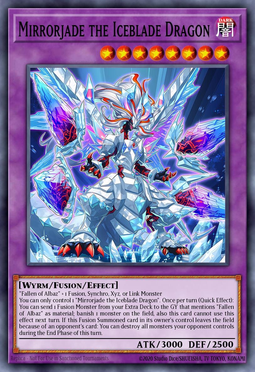 Espejade el Dragón Hoja de Hielo