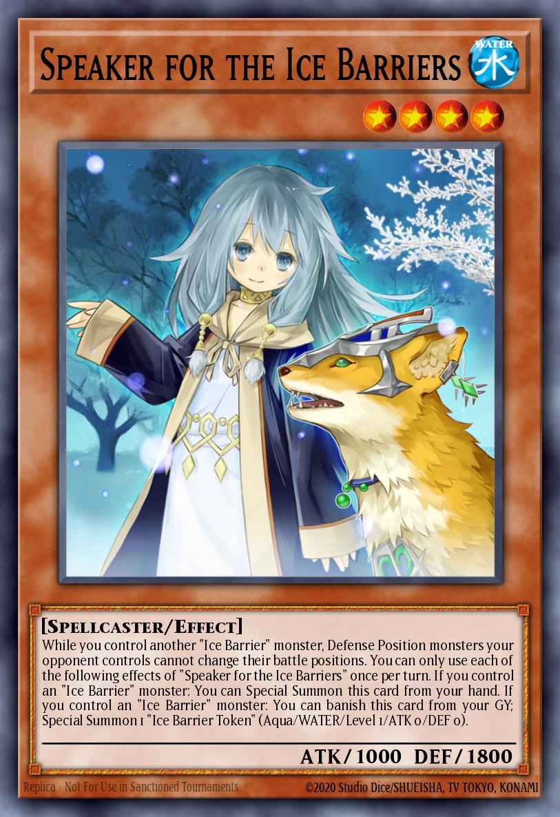 Oradora de la Barrera de Hielo